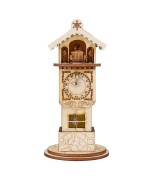 Ginger Cottages Wooden Ornament - Ginger Clock Tower